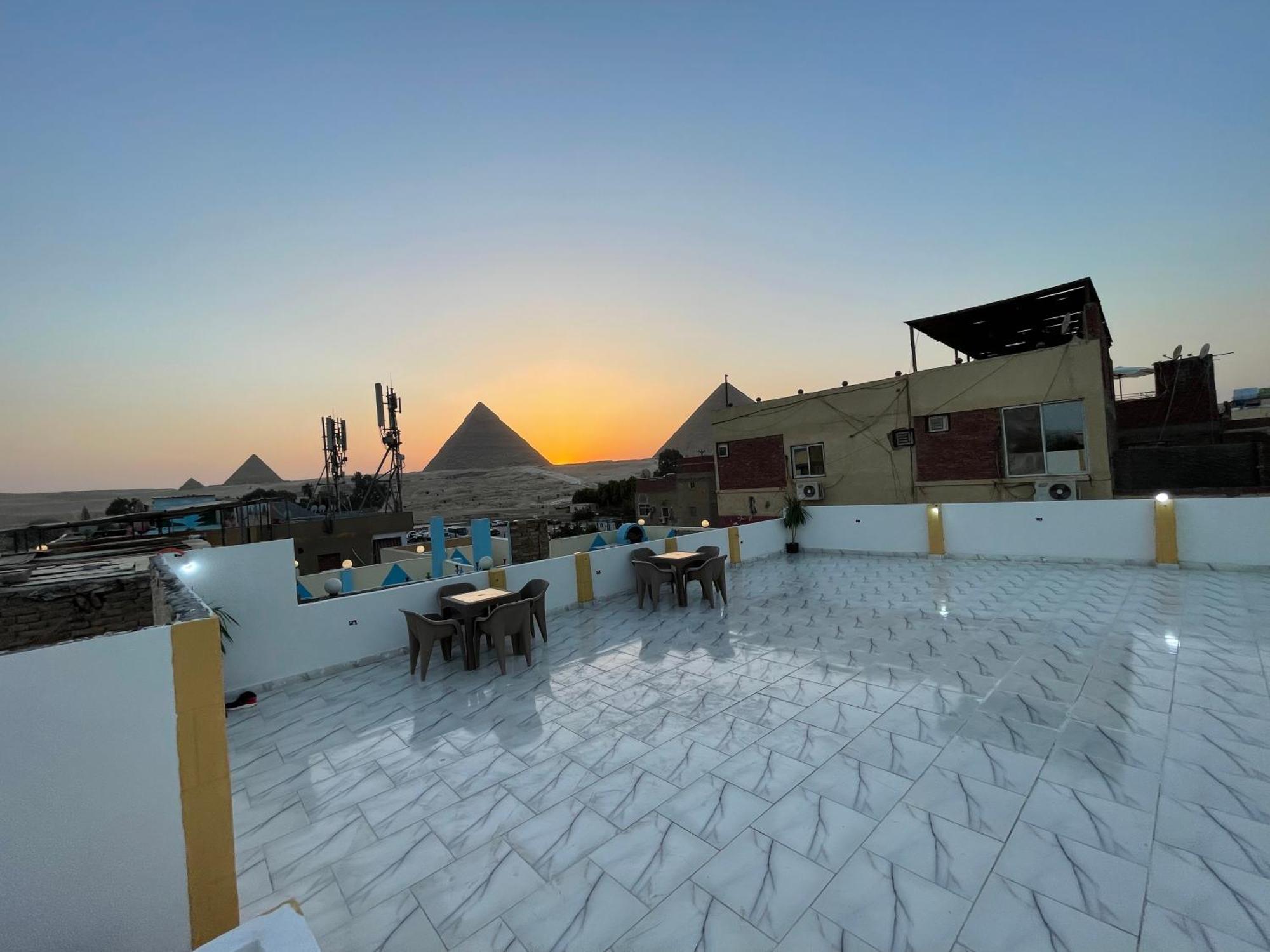 Basha Pyramids Inn Kafrat al Jabal Экстерьер фото