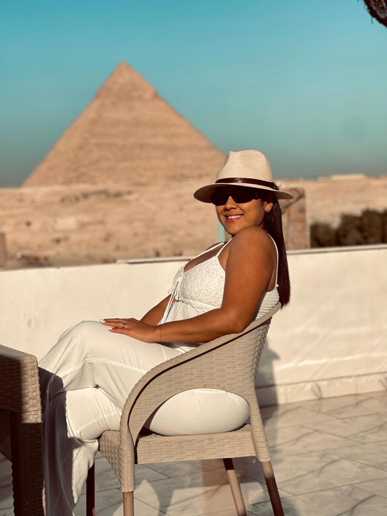 Basha Pyramids Inn Kafrat al Jabal Экстерьер фото